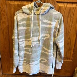 Aerie Light Camo Hoodie Sweatshirt - Size S